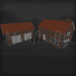 Картинка мода House With Garage / 20mmNormandy в игре Farming Simulator 2017