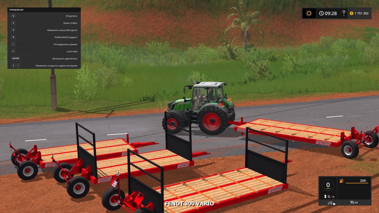 Картинка мода PerardSTD 450/600 / NicoModding в игре Farming Simulator 2017