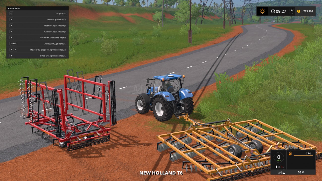 Картинка мода AgroBear Heavy Duty 8400 Cultivator / n0tr3adY в игре Farming Simulator 2017