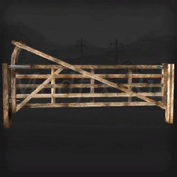 Картинка мода A Wooden Gate To Use On Maps Prefab / Robbie в игре Farming Simulator 2017