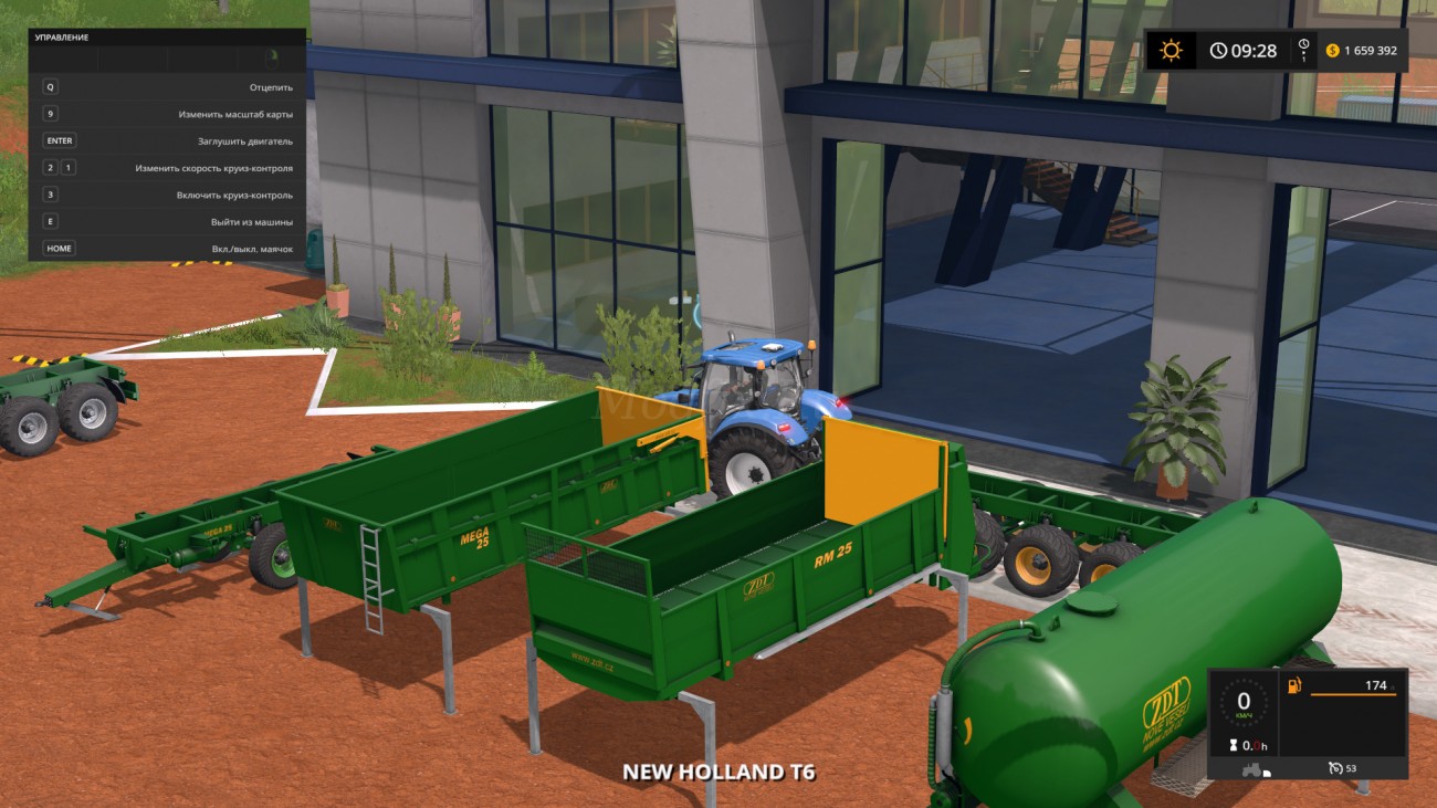 Картинка мода ZDT MEGA-25 and Modules / Mar в игре Farming Simulator 2017