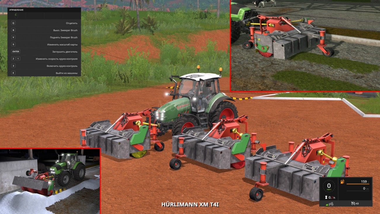 Картинка мода Holaras Sweeper TURBO A-270-V / n0tr3adY в игре Farming Simulator 2017