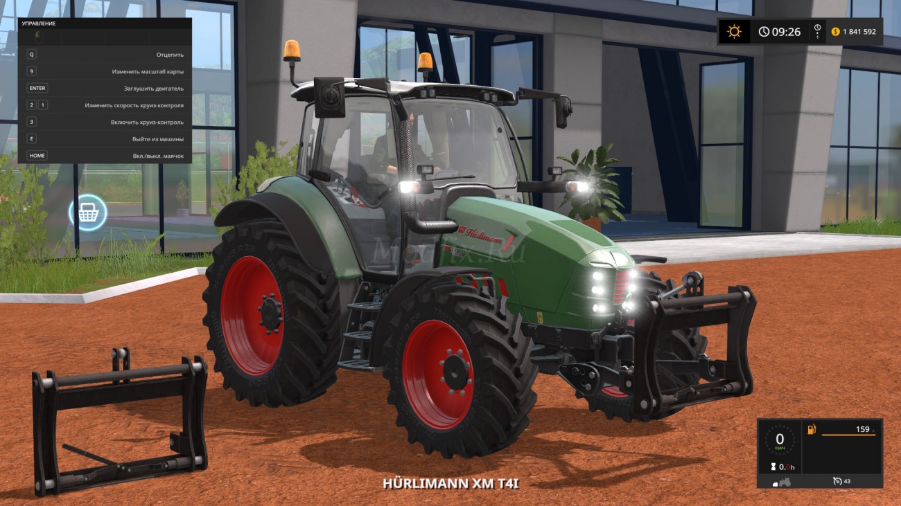 Картинка мода Three Point Linkage to Wheeled Loader Adapter / CG Johaninen в игре Farming Simulator 2017