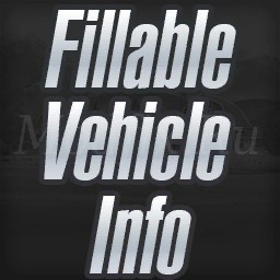 Картинка мода Fillable Vehicle Info / Ziuta в игре Farming Simulator 2017