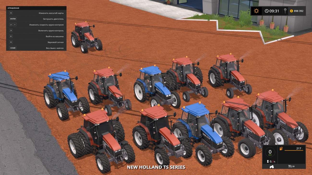 Картинка мода New Holland TS Series / ARM-Team в игре Farming Simulator 2017