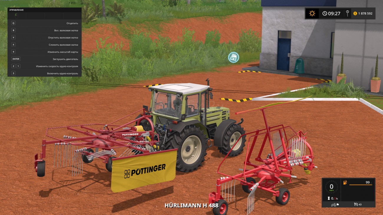 Картинка мода Pöttinger TOP 280 U / Alpenmodding Modder в игре Farming Simulator 2017