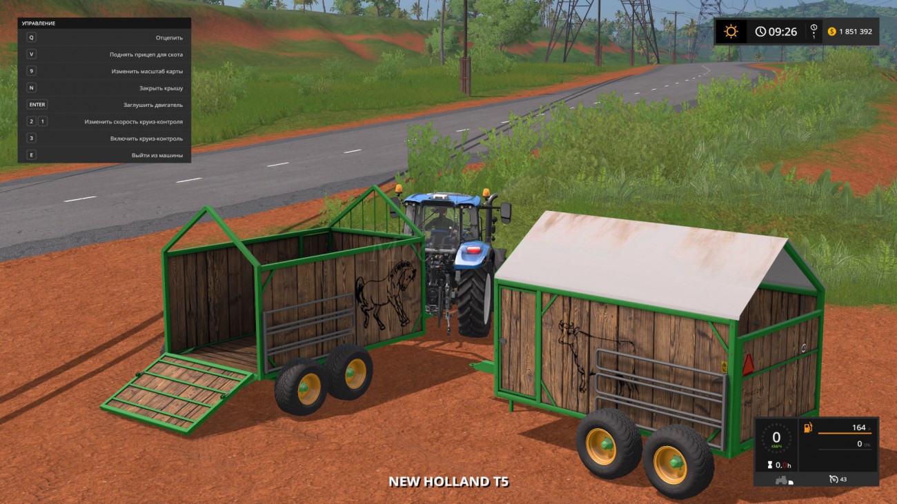Картинка мода Animal Trailer / WhiteBull Modding в игре Farming Simulator 2017