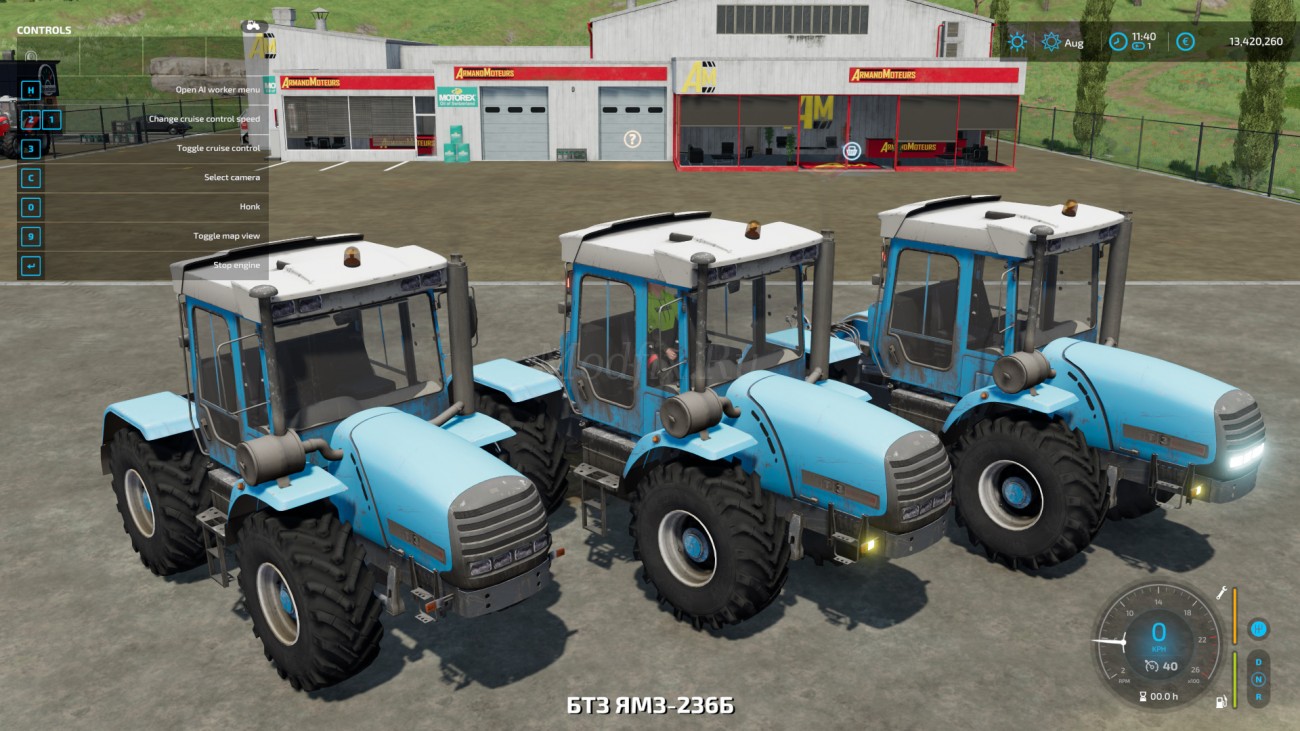 Картинка мода ХТЗ 17022 / Markelof в игре Farming Simulator 2022