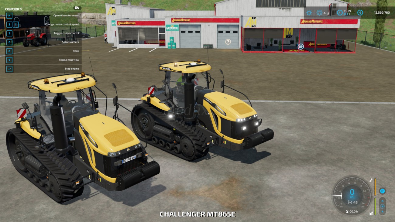 Картинка мода Challenger MT800E 2013 / PowerausdemOsten в игре Farming Simulator 2022