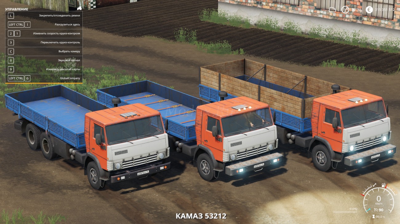 Картинка мода КамАЗ 53212 / Markelov в игре Farming Simulator 2019
