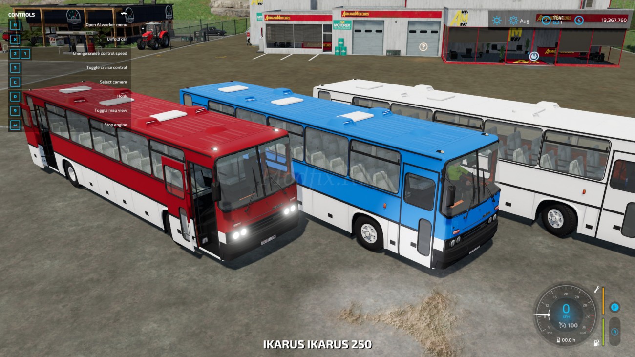 Картинка мода Ikarus 250 / Unknown в игре Farming Simulator 2022