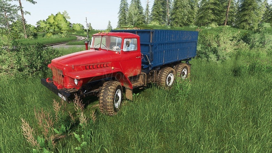 Картинка мода Урал 375 и 5557 / Неизвестен в игре Farming Simulator 2019