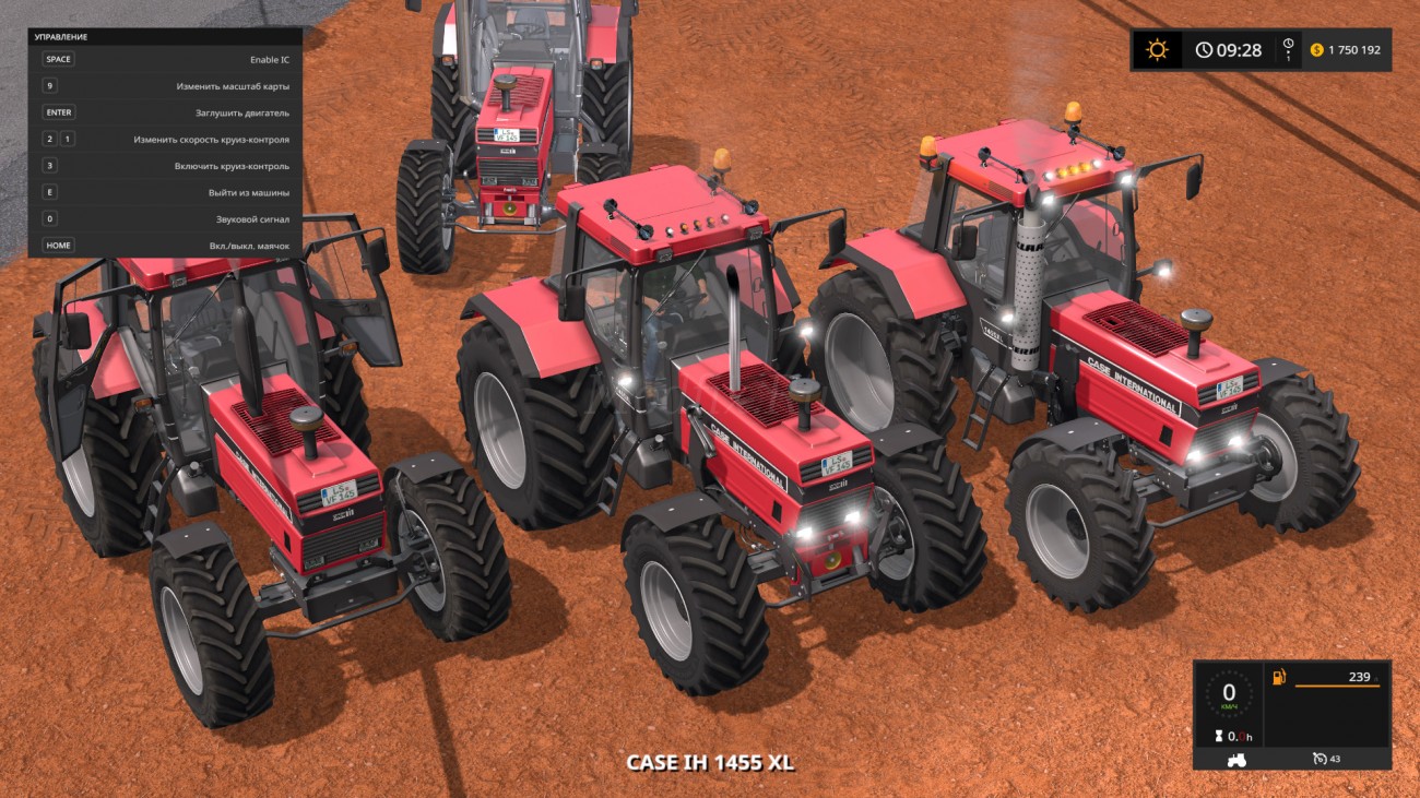Картинка мода Case International 1255 XL / Black Pearl Modding в игре Farming Simulator 2017