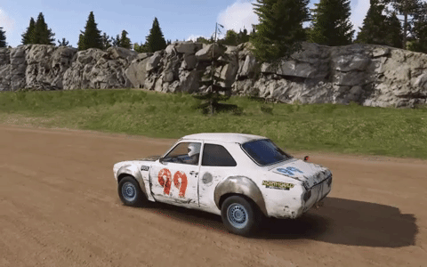 Работа подвески по внедорожью Wreckfest